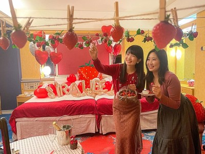 遠出が出来ない今こそ、ホテルに泊まって“お部屋でいちご狩り”