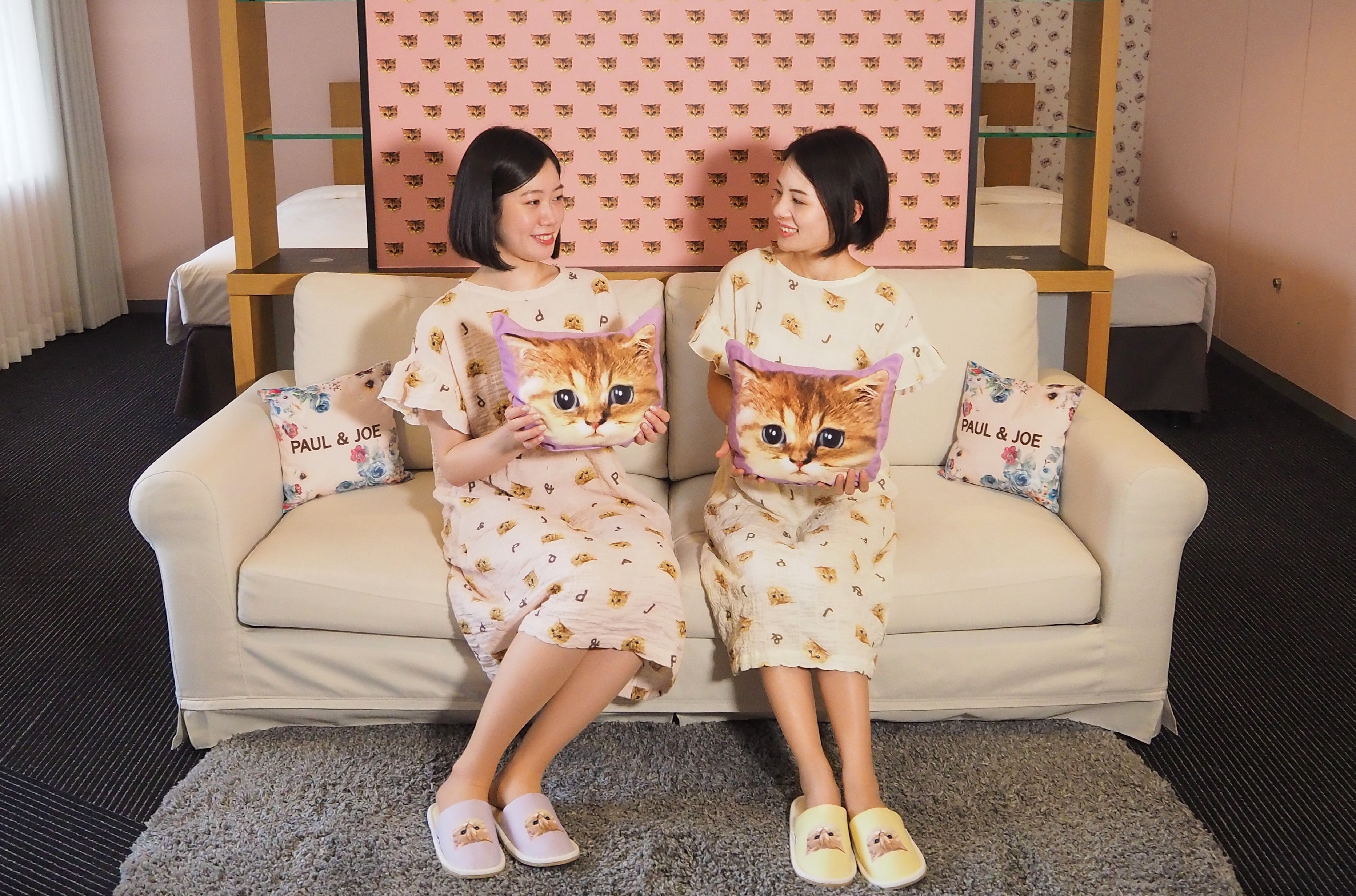 本日より第4弾の予約解禁！ 猫たちと可憐な花柄に包まれる「PAUL & JOE（ポール ＆ ジョー）」コラボ宿泊プラン