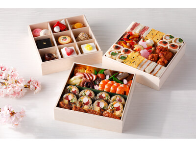 This is “花より団子”！和・洋・スイーツの豪華絢爛お重が今年も期間限定で登場