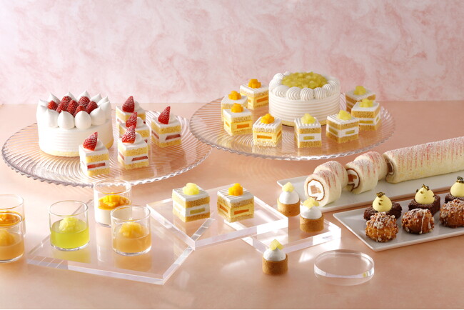 3種のショートケーキ食べ比べが叶う!“ピーチ”も加わった真夏のご褒美ビュッフェはこれで決まり!