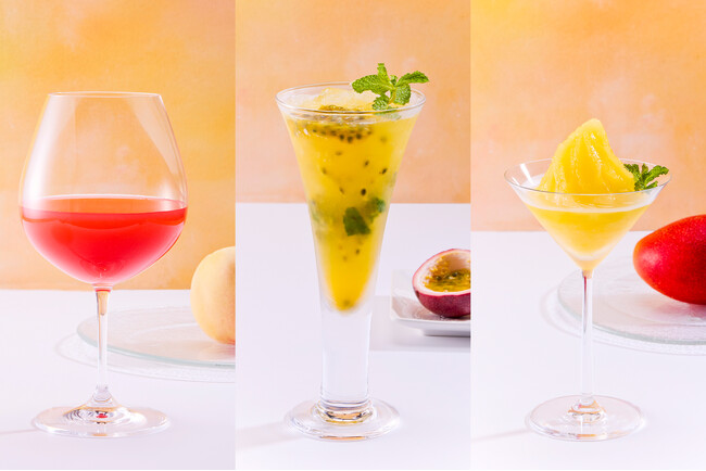 仕事終わりに“夏”香る一杯を。旬のフレッシュフルーツを使用したサマーカクテルで、ひと足早く暑気払い!