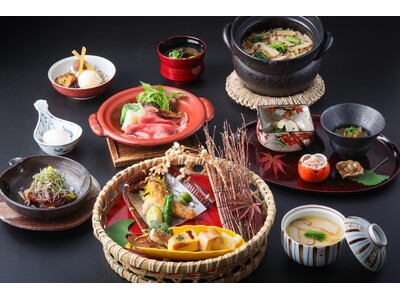秋グルメの王様「松茸」を、5つの味わいで。旬の味覚が詰まった贅沢御膳、9/1(月)販売開始