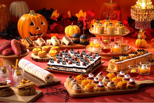 秋のごちそう大集合！食欲の秋に贈るハロウィンビュッフェが本日スタート。