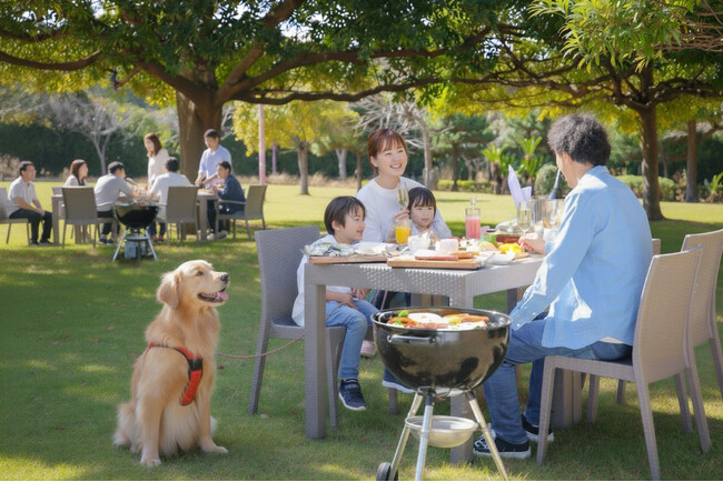 食欲の秋を“家族みんなで”満喫！わんちゃんもOKの屋外BBQ、3日間限定開催