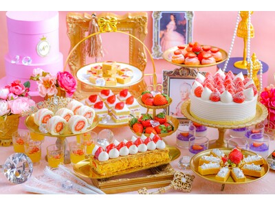 “いちご×ジュエリー”で最高にゴージャスなスイーツビュッフェ体験を！