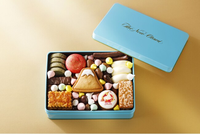 新年は、縁起の良いスイーツから。“お年賀”クッキー缶が限定登場！