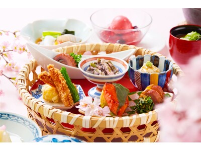 一膳に広がる“春の庭園”。五感で味わう10種の前菜と、旬の味覚を凝縮した『春うらら御膳 ～極～』販売決定