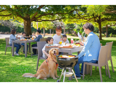 GWは愛犬と新緑ガーデンでBBQ！手ぶらで愉しむ期間限定のアウトドア体験「ガーデンバーベキュー」開催