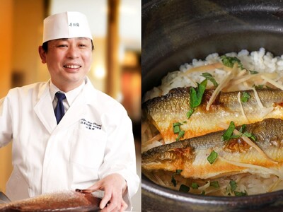 鮎と新生姜の釜炊き御飯に初鰹のたたき、蛍烏賊まで。新緑の息吹を食す、2日間限定フェア開催！