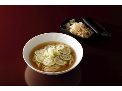 都内ホテルに初上陸！究極のうどんから、夏のひんやり麺が新登場。