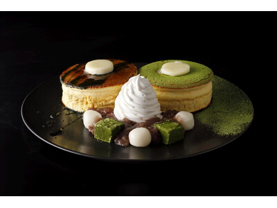 ふわっ、カリッ、最後はとろける至福の「特製抹茶パンケーキ」が新登場！