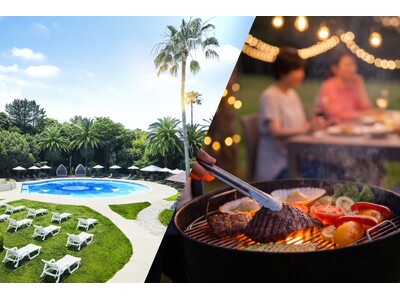 ＜準備・移動・片付け全部ゼロ＞プール×ナイトBBQを満喫！究極の夏休み1日リゾートプランが平日限定で登場