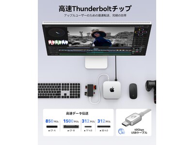 ORICO、4種メディア同時読み込みに対応するプロ向けマルチカードリーダーを発表