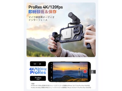 🔹 ORICO、M.2 SSD内蔵の8-in-1 MagSafeドッキングステーション   iPhone ProRes動画を直接保存。10Gbps・4K・100Wを1台で実現