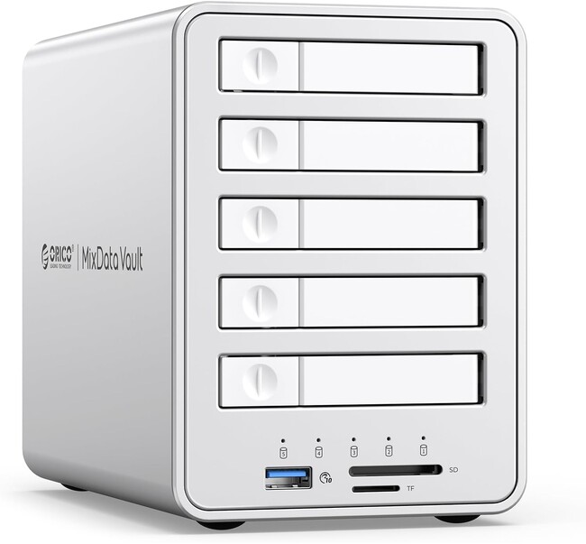ORICO�A2.5�C���`�S�M��RAID SSD�O?�𔭕\ ⚡ 10Gbps�E7��RAID�E�ő�120TB�g����1��Ŏ���
