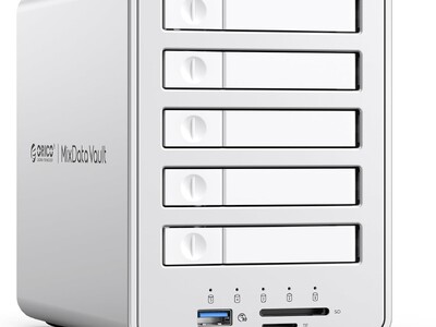 ORICO、2.5インチ全閃存RAID SSD外壳を発表 ⚡ 10Gbps・7種RAID・最大120TB拡張を1台で実現