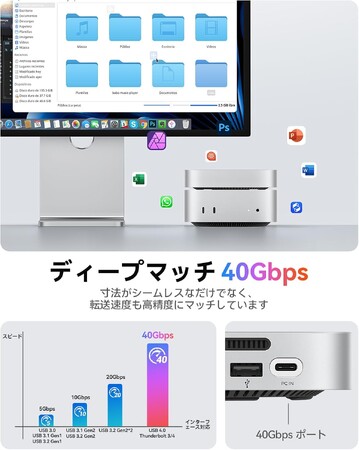 ORICO Minimate�bMac mini M4��p SSD�g���{5-in-1�I�[�f�B�I�n�u�𔭕\ �ő�8TB NVMe SSD�E40Gbps�]���E�v���d�l�I�[�f�B�I���o�͂�1��ɏW��