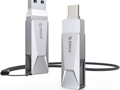 🔹 ORICO、64GB大容量・150MB/s高速転送のデュアルUSBメモリを発表 ⚡ USB Type-C／Type-A両対応・スマホ・PC・タブレットでシームレスに使用可能