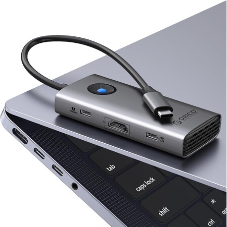 🔹 ORICO、6-in-1 USB-Cハブを発表⚡ 4K@30Hz出力・100W PD充電・5Gbps高速転送を1台に集約