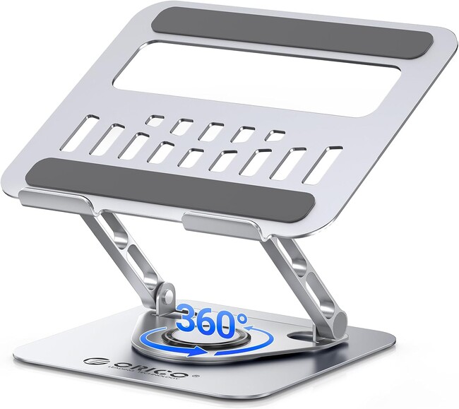 ORICO�A360����]���G���S�m�~�N�X�݌v�m�[�gPC�X�^���h�𔭕\--�ω׏d5kg�E13�`17.3�C���`�Ή��E�A���~�����\���E�܂肽���ݎ��Ńf�X�N�������K��