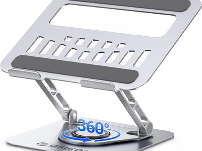 ORICO、360°回転＆エルゴノミクス設計ノートPCスタンドを発表--耐荷重5kg・13～17.3インチ対応・アルミ合金構造・折りたたみ式でデスク環境を快適に