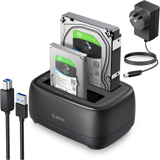 ORICO�A�ő�40TB�Ή��f���A���x�CHDD/SSD�N���[���X�^���h�𔭕\--�I�t���C���N���[���EUSB 3.0 5Gbps�]���EUASP/Trim�Ή��E�h�o�݌v�Ńf�[�^�ڍs�ƃo�b�N�A�b�v��������