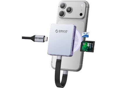 �y�܍@��3119�~�zORICO 5 in 1 ���C�z�����J�[�h���[�_�[ & M.2 NVMe SSD�P�[�X