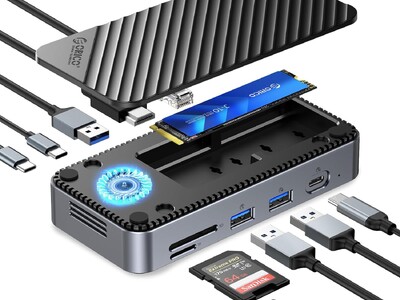 これ1台で全部解決！ORICO 10-IN-1 M.2 ドッキングステーション 企業