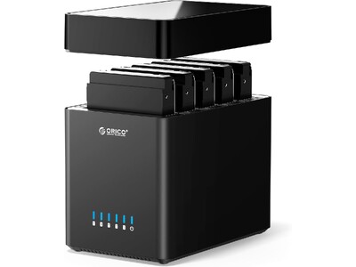 【9,427円～】ORICO 3.5インチ HDDケース 5ベイ DS500U3