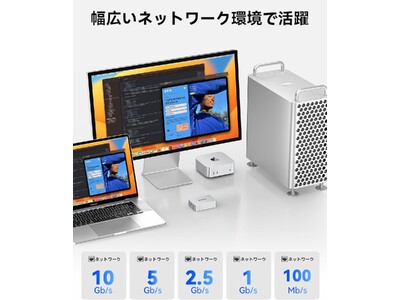 【18,076円で新登場】ORICO Thunderbolt 3 10GbE イーサネットアダプタ