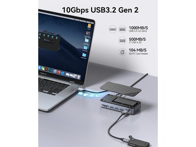 特別割引】ORICO 12-in-1 USB C ハブ M.2 SSDケース 企業リリース