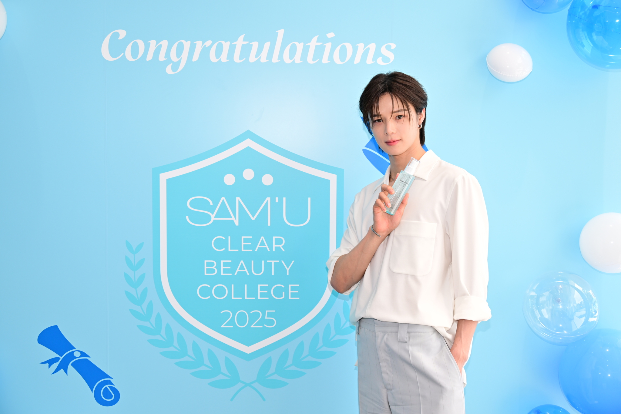 韓国スキンケアブランド「SAM’U（サミュ）」大規模POPUP STOREが表参道に登場！ブランドアンバサダー・&TEAMのKさんがひと足先に“入学”！