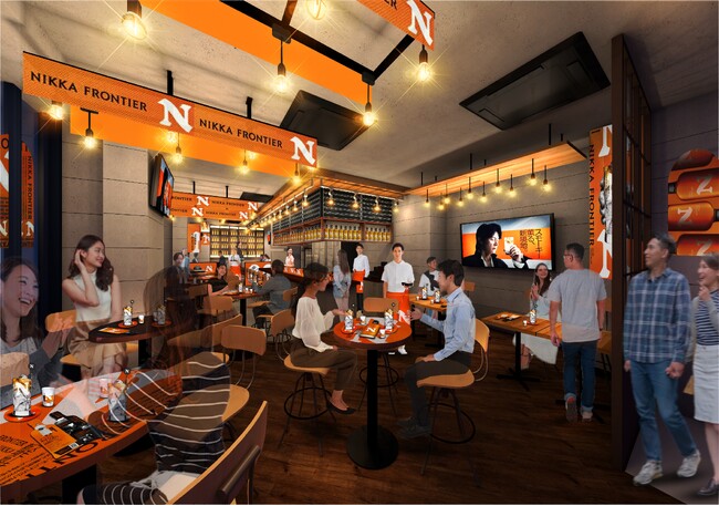「HIGHBALL BAR」と「ニッカ フロンティア」のコラボ企画