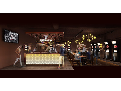 上質なエンターテインメントバー「DARTS & PARTY REGALO」 北海道に初出店！札幌すすきの駅前店が9月18日にオープン