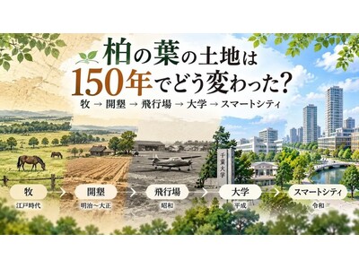 柏の葉はかつて軍用飛行場だった。柏市特化メディア「かしわっぷ」が約150年の土地の歴史をたどる特集記事を公開