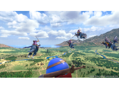 『ドラゴンクエスト the DIVE -まだ見ぬ冒険の舞台へ-』追加情報「ドラゴンクエストVR RIDE」では大空を飛ぶ体験も！新たに2つの体験型展示コンテンツ＆オリジナルグッズ全ラインナップを公開！