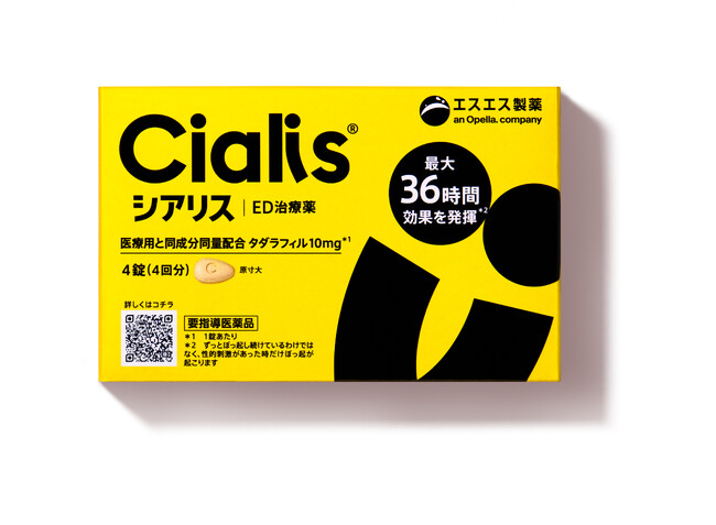 正しい理解と適切な治療選択の普及を目指して　エスエス製薬、ED治療薬「シアリス(R)」のOTC医薬品としての承認を取得