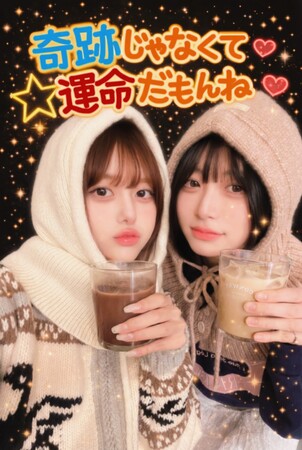 成人式シーズンに向けて登場!Meituの新AI機能「平成プリ」で、平成レトロなプリクラ体験を再現