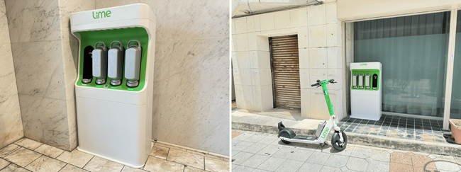 国内初「一般利用者向けバッテリー交換ステーション」を那覇で開始、交換した利用者には30分無料乗車特典