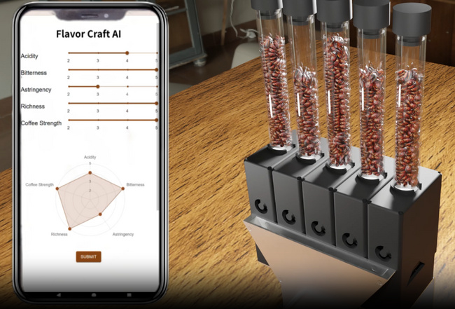 【コーヒー選びのパラダイムシフト！】”Flavor Craft AI”をCES2025に単独初出展