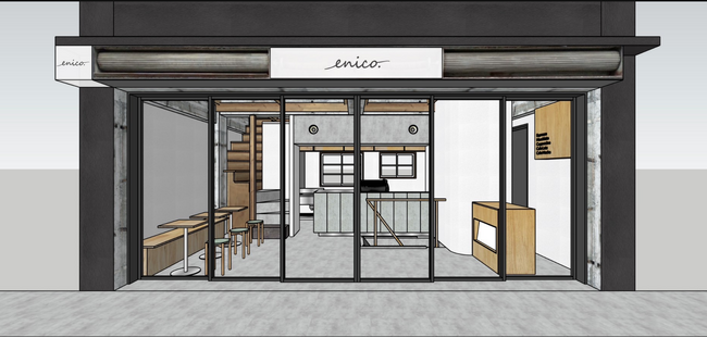 河口湖駅前におしゃれな隠れ家カフェ「enico. cafe&bar Kawaguchiko」が2025年8月16日移転グランドオープン!