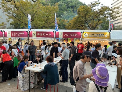 昨年5万人が来場した大型ビアフェスティバル『BEERS OF JAPAN FESTIVAL 2026福岡』が累計100万人突破記念開催 天神中央公園に9月18日から全国のクラフトビールとグルメが集結！