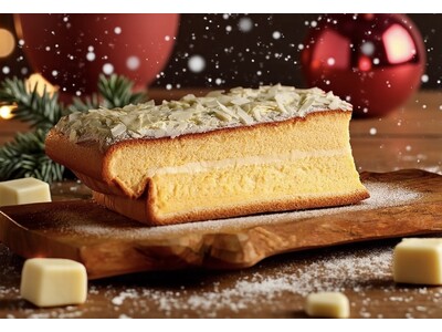 【東京スカイツリー／横浜高島屋】台湾カステラ発祥の名店がつくる、世界初のクリスマスカステラ。ーグランドカステラから『雪降るブッシュ ド ノエルカステラ』誕生。