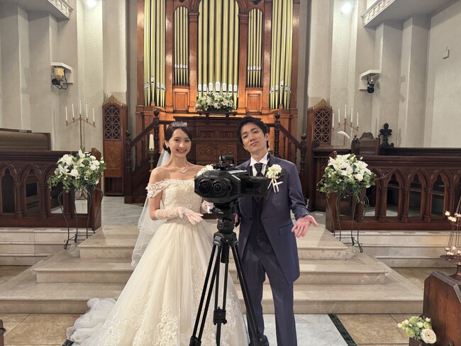 Apple Vision Pro を用いた没入型ウェディング動画撮影サービスを開始