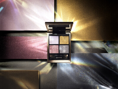 SUQQU、ブランド初となる受注生産を実施。人気の4色パレット、シグニチャー カラー アイズ 133 燦々 -SANSAN 限定発売