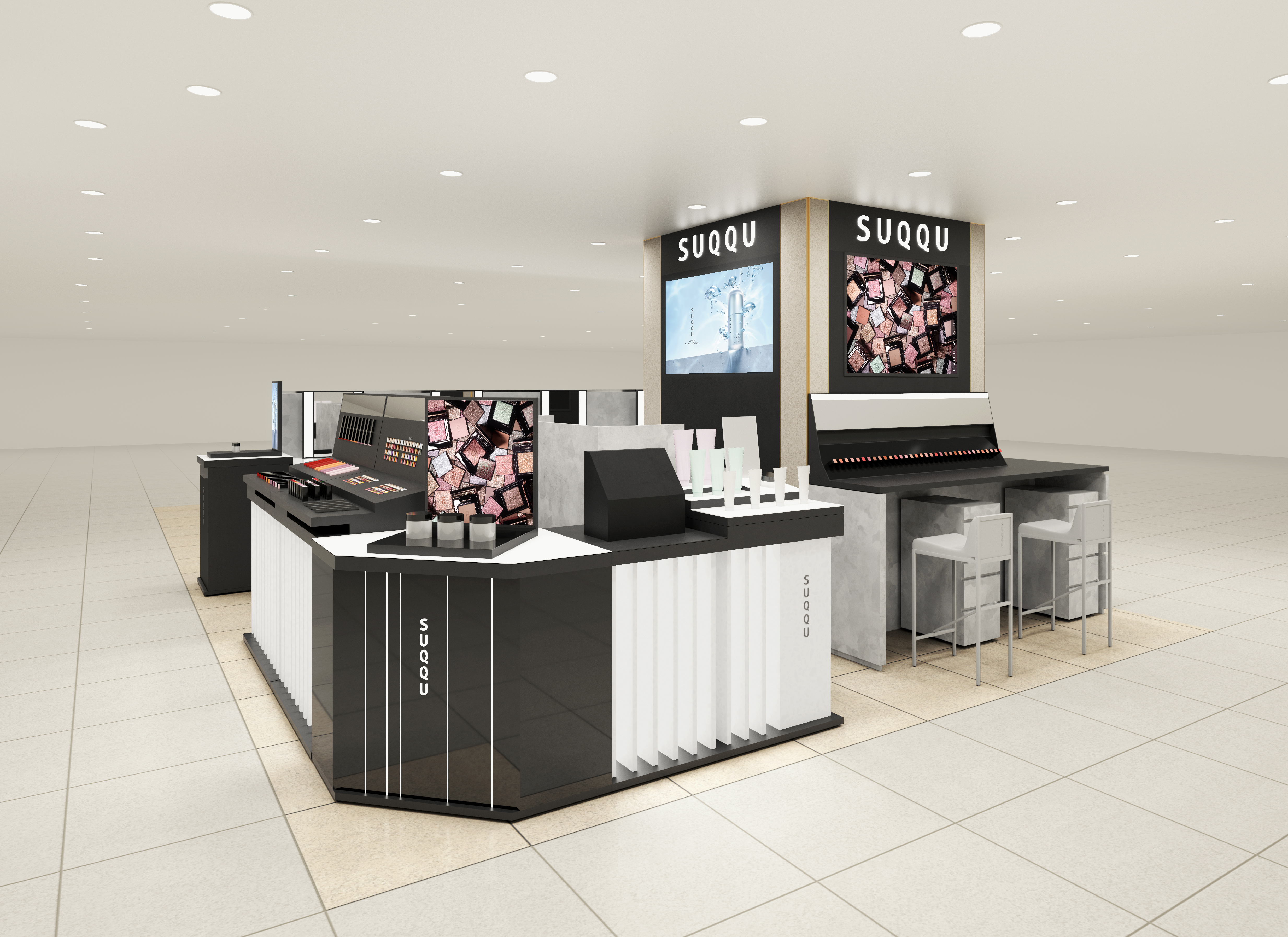 ＜SUQQU＞西武池袋本店カウンターをリニューアル。2025年も国内外で店舗が続々とオープン・改装。