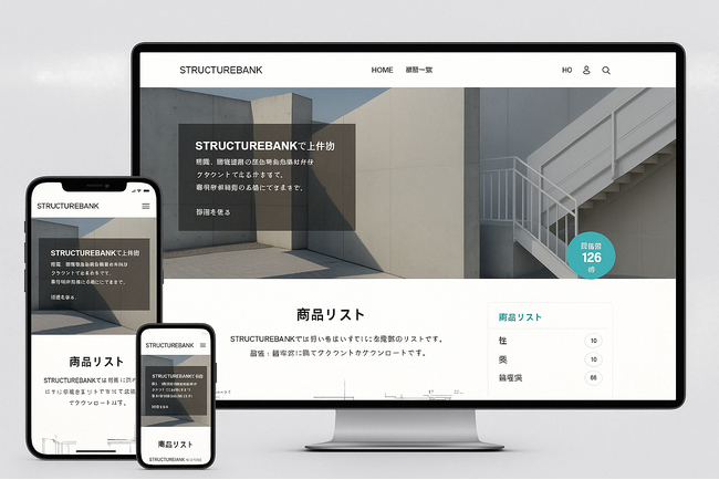 【期間限定】構造計算書がオンラインでダウンロード購入できるStructureBank｜擁壁・塀・鉄骨階段が半額キャンペーン中
