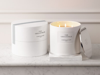 メゾン クリスチャン ディオールからラグジュアリー サイズのキャンドル登場