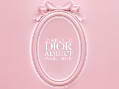 スイートな色と香りに満ちた世界へと誘う期間限定イベント『INSIDE THE DIOR ADDICT SWEET SHOPディオール アディクト キャンディ ショップ』