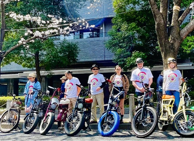 東京・渋谷発のeバイクブランド「ROCKA FLAME」　東京 赤坂にて第2回ピースライドを開催いたしました